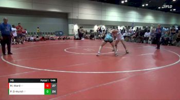 145 lbs Finals (8 Team) - Paiten Gastriech-Hurst, STL YELLOW vs Madison Ward, MXW Purple