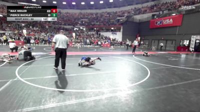 66 lbs Cons. Round 3 - Max Weiler, Auburndale vs Pierce Buckley, New Richmond