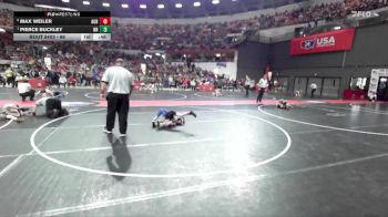 66 lbs Cons. Round 3 - Max Weiler, Auburndale vs Pierce Buckley, New Richmond
