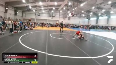 70 lbs Cons. Round 2 - Lucas Scott, Texans Wrestling Club vs Jadon Ramos, El Paso Enforcers Wrestling Club