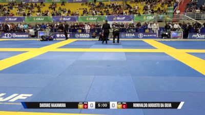 Ronivaldo Augusto Da Silva vs Daisuke Nakamura 2025 Brasileiro Jiu-Jitsu IBJJF