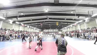 80 lbs Semifinal - Harmony Lorenzo DeHerrera, Duran Elite vs Maghan Lacey, Dolores Bears