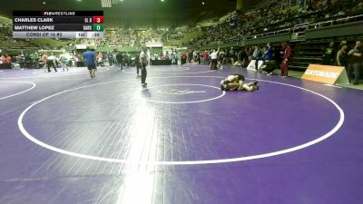 146 lbs Consi Of 16 #2 - Charles Clark, El Diamante vs Matthew Lopez, Garces Memorial