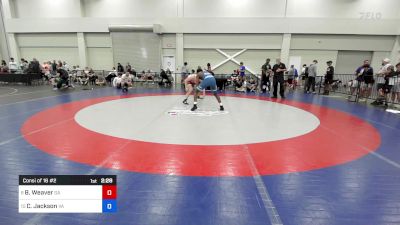 157 lbs Consi Of 16 #2 - Brock Weaver, Georgia vs Colin Jackson, Virginia