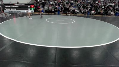 138 lbs Champ. Round 1 - Zaen Green, Kearney Matcats vs Garrick George, Har-Ber
