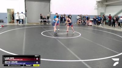 120 lbs Rr1 - Lane Rife, North Pole Wrestling Club vs Bryce Zeiler, Chugach Eagles Wrestling Club