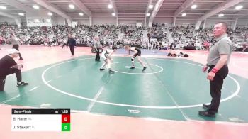 120 lbs Semifinal - Brandt Harer, PA vs John Stewart, AL