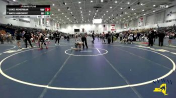 113 lbs Semifinal - Luke Ackerman, Warrior Warehouse Wrestling vs Nate Horowitz, GPS Wrestling Club