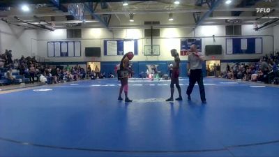 120 lbs Placement Matches (8 Team) - Saryia Wilkerson, Oak Grove High School vs Jakiah Lindsey, Long Beach