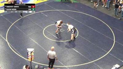 252 lbs Consi Of 16 #1 - Timothy Smith, Parkland vs Gavin Webb, Laurel