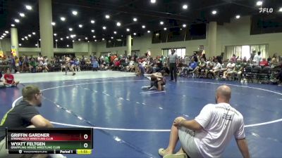 115+120 Cons. Round 2 - Wyatt Feltgen, Grappling House Wrestling Club vs Griffin Gardner, Stronghold Wrestling Club