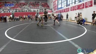 92 lbs Rr Rnd 4 - Parker Oliver, Weatherford Youth Wrestling vs Ivan Barrios, Piedmont