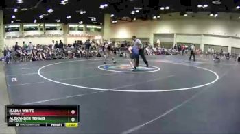 113 lbs Round 6 (8 Team) - Isaiah White, Team Ali vs Alexander Tennis, PECO Boys