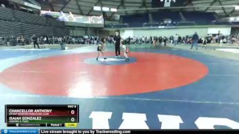 56 lbs Cons. Round 2 - Isaiah Gonzalez, Auburn A-Team vs Chancellor Anthony, Kitsap Ironman Wrestling Club