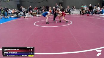 115 lbs Cons. Semi - Carlee Gonzales, WA vs Katie Knighten, ID