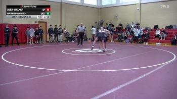 132 lbs Day 1 (round 3) - Rashed Ahmed, Lackawanna vs Alex Walker, Orchard Park