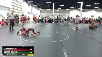 76-80 lbs Cons. Semi - Lucas Huntley, Mat Warriors vs Cooper Boland, Mayfield Mat Academy