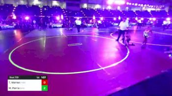 69 lbs Semifinal - Trenton Warren, Thorobred vs Mason Parria, Bayou Elite Wrestling