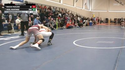 190 lbs Quarterfinal - Rocco Paolino, Bristol Central vs Noel Martinez, Cheshire