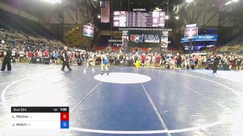 106 lbs Rnd Of 64 - Liam Ritchie, Louisiana vs Jeremy Welch, Kansas