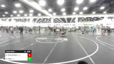 98 lbs Consolation - Giovanni Charshafian, Savage House WC vs Kendall Cass, DUB Wrestling