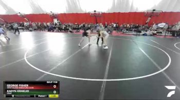 160 lbs Cons. Round 3 - George Fisher, West Plains Wrestling Club vs Kadyn Kraklio, Iowa