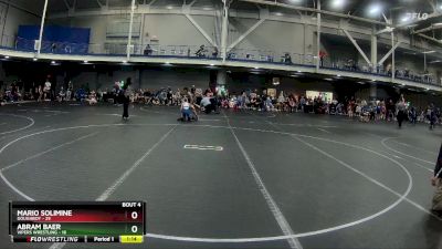 80 lbs Round 2 (4 Team) - Abram Baer, Vipers Wrestling vs Mario Solimine, Doughboy