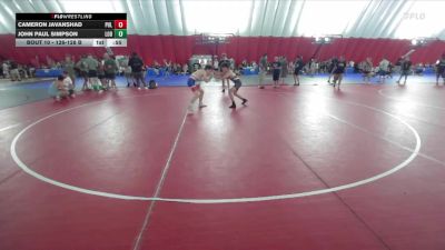 126-128 B Round 1 - John Paul Simpson, Lodi vs Cameron Javanshad, Pulaski