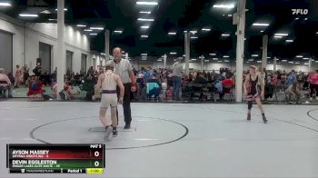 76 lbs Round 3 (10 Team) - Devin Eggleston, Finger Lakes Elite White vs Ayson Massey, Smyrna Wrestling