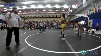 119 lbs Semifinal - Ryatt Rodden, Harrah Little League Wrestling vs Elijah Crane, Midwest City Bombers Youth Wrestling Club