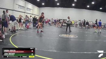 130 lbs Quarterfinal - Aiden Joslyn, PALMETTO STATE WRESTLING ACADEMY vs Josh Brown, Carolina Reapers