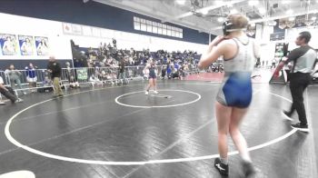 115 lbs Cons. Round 4 - Isabella Hillier, Santa Monica vs Savannah Miller, El Toro