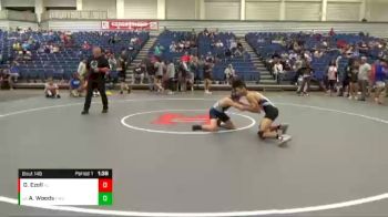 109 lbs Cons. Round 3 - Aiden Woods, Franklin Wrestling Club vs Demario Ezell, Franklin Central