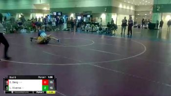 145 lbs Round 1 (16 Team) - Evan Berg, Minot Young Guns vs Luis Viveros, Eagle Empire Black