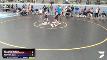 71 lbs Final - Dillon McAnelly, Soldotna Whalers Wrestling Club vs Weston Ekle, Mid Valley Wrestling Club