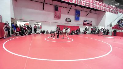 HS 130 lbs Cons. Round 7 - Daisy Yost, YUKON vs Crystal Loera, Garden City HS