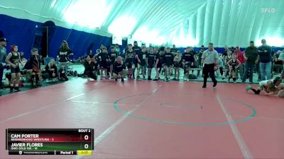 64 lbs Round 1 (8 Team) - Cam Porter, Neighborhood Wrestling vs Javier Flores, Ohio Gold 10k