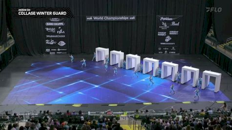 Collage Winter Guard "Akron OH" at 2026 WGI Guard World Championships