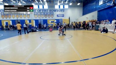 106 lbs Cons. Round 4 - Logan Montero, Eagle Empire vs Soren Bakker, Bishop Kenney HS