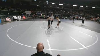 D 1 113 lbs Champ. Round 1 - Aidan Thai, Dutchtown vs Drake Hinojoza, St. Amant