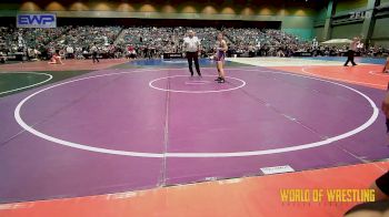 125 lbs Round Of 32 - Victoria Keller, Oakridge Mat Club vs Kaile Broyles, South West Washington Wrestling Club