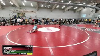 130 lbs Cons. Round 2 - Eve Clark, Pueblo Central vs Zaria Bautista, Vista Ridge