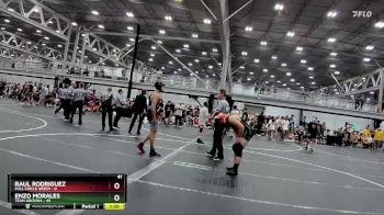 157 lbs Round 5 (8 Team) - ENZO MORALES, Team Arizona vs Raul Rodriguez, Full Circle Green