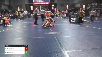 100 lbs Consy 6 - AC Swartz, Neshaminy vs Louden Spotts, Jersey Shore