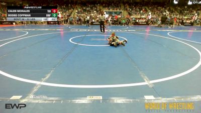 52 lbs Round Of 32 - Caleb Morales, Top Rank Hammers vs Bodee Coffman, Unaffiliated