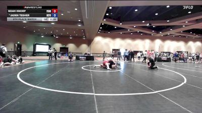 285 lbs 5th Place Match - Noah Knorp, Pennsylvania vs Jaden Tesher, New York