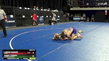 184 lbs Champ. Round 1 - Bobby Conroy, Illinois Wesleyan vs Landry Barker, Loras