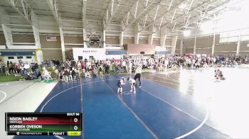 52 lbs Cons. Round 3 - Nixon Bagley, Westlake vs Korben Oveson, Emery Allstars