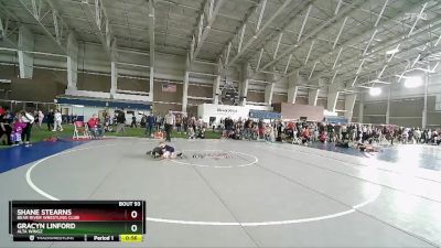 52 lbs Cons. Round 3 - Gracyn Linford, Alta Wingz vs Shane Stearns, Bear River Wrestling Club