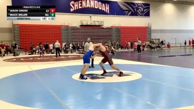 197 lbs Semifinal - Jason Chiodi, Alvernia University vs Maxx Miller, Washington & Lee